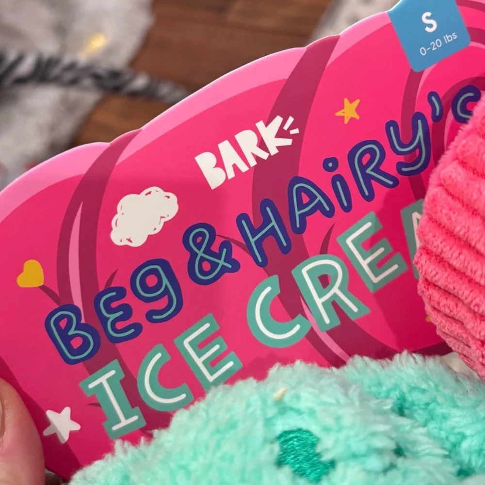 Bark ‘Beg & Hairy's Ice Cream’ Plush Dog Toy(s)